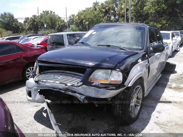 1FTRW07313KC61930 - 2003 FORD F150 SUPERCREW HARLEY DAVIDSON SILVER photo 6