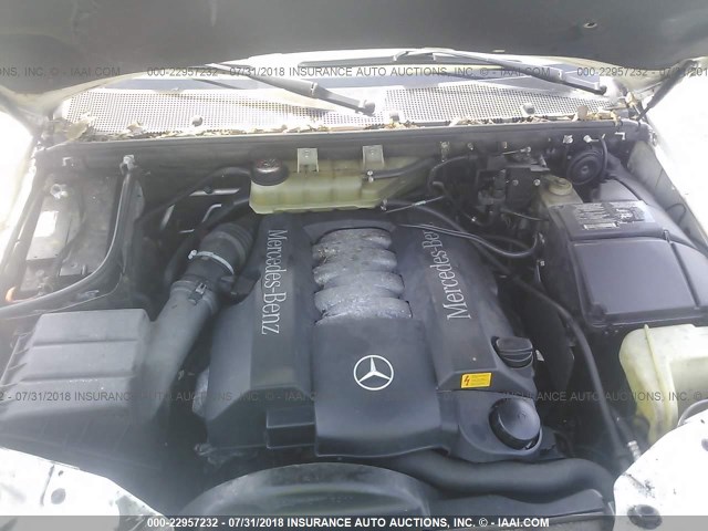 4JGAB72EX1A250854 - 2001 MERCEDES-BENZ ML 430 白色 照片 10