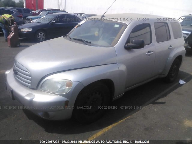 3GNDA13D66S602123 - 2006 CHEVROLET HHR LS Plata foto 2