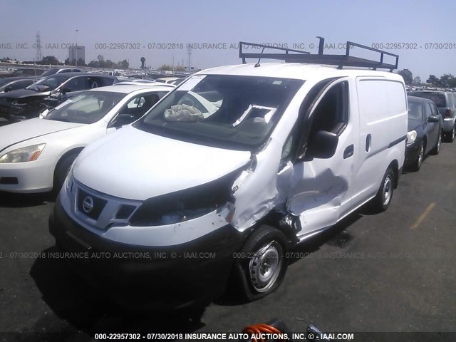 3N6CM0KN1HK690286 - 2017 NISSAN NV200 2.5S/2.5SV WHITE photo 2