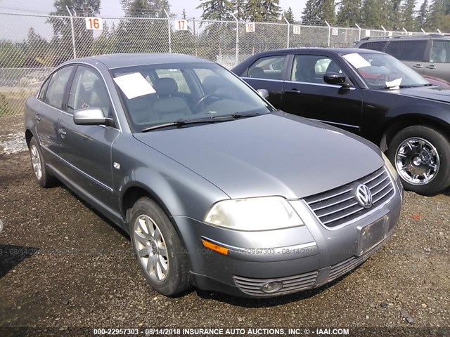 WVWPD63B03P381718 - 2003 VOLKSWAGEN PASSAT GLS SILVER photo 1