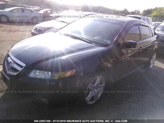 19UUA66204A072439 - 2004 ACURA TL 黑色 照片 2
