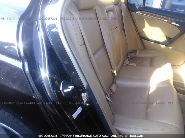 19UUA66204A072439 - 2004 ACURA TL 黑色 照片 8