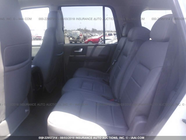 1FMEU15W93LC41129 - 2003 FORD EXPEDITION XLT WHITE photo 8