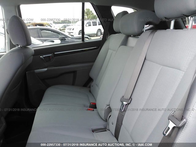 5XYZG3ABXCG161636 - 2012 HYUNDAI SANTA FE GLS Navy photo 8