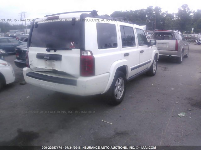 1J8HG48K16C214541 - 2006 JEEP COMMANDER Ağ foto 4