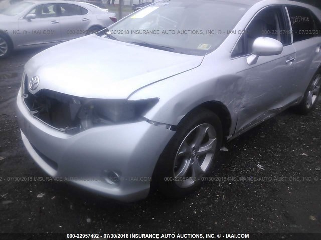 4T3ZK11A19U008793 - 2009 TOYOTA VENZA SILVER photo 6