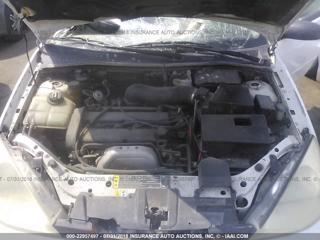 1FAFP3433YW132289 - 2000 FORD FOCUS SE/SE SPORT WHITE photo 10