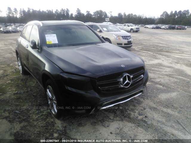 WDC0G4JB6HV009149 - 2017 MERCEDES-BENZ GLC 300 BLACK photo 1