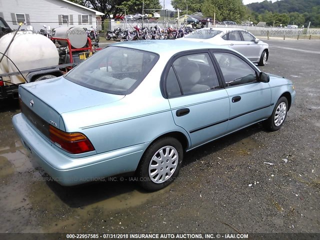2T1AE09BXRC065810 - 1994 TOYOTA COROLLA LE/DX 浅蓝色 照片 4