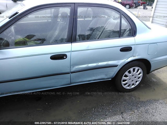 2T1AE09BXRC065810 - 1994 TOYOTA COROLLA LE/DX 浅蓝色 照片 6