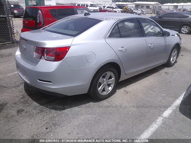 1G11B5SLXEF252676 - 2014 CHEVROLET MALIBU LS Gümüş foto 4