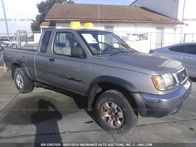 1N6ED26T2YC402715 - 2000 NISSAN FRONTIER KING CAB XE/KING CAB SE BROWN photo 1