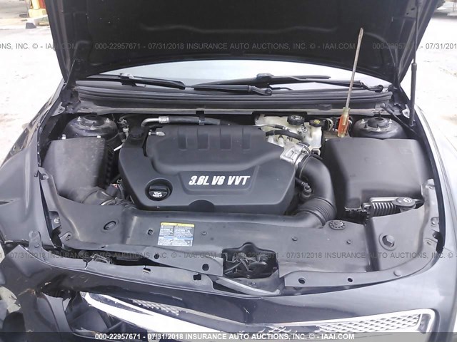 1G1ZK57778F204264 - 2008 CHEVROLET MALIBU LTZ 黑色 照片 10