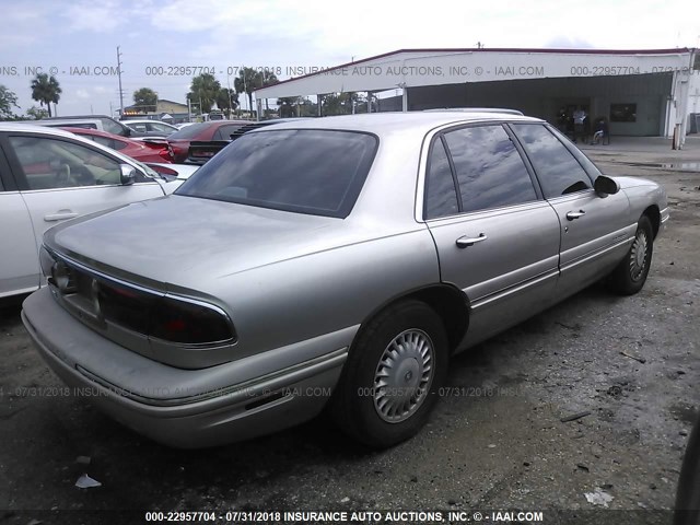1G4HR52K5VH534538 - 1997 BUICK LESABRE LIMITED SILVER photo 4