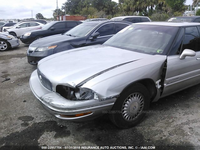 1G4HR52K5VH534538 - 1997 BUICK LESABRE LIMITED SILVER photo 6