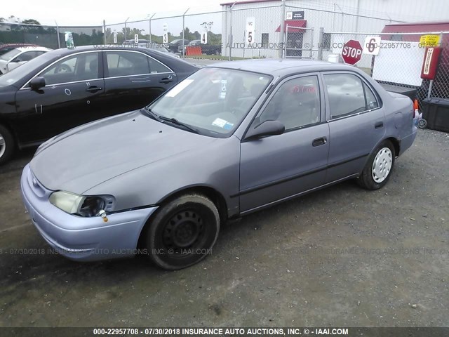 2T1BR12E0WC002519 - 1998 TOYOTA COROLLA VE/CE/LE GRAY photo 2