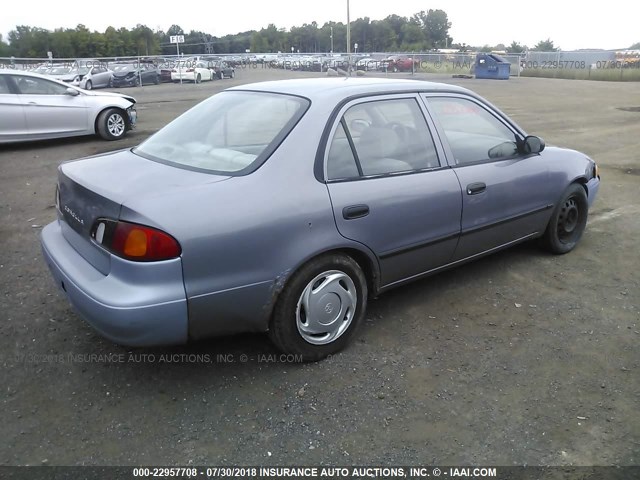 2T1BR12E0WC002519 - 1998 TOYOTA COROLLA VE/CE/LE GRAY photo 4