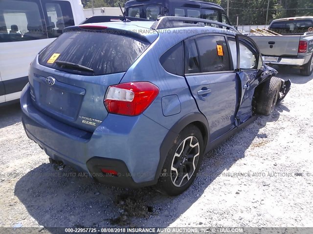 JF2GPABC5HH243325 - 2017 SUBARU CROSSTREK PREMIUM Mavi foto 4
