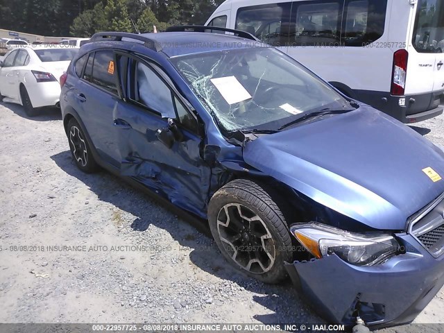 JF2GPABC5HH243325 - 2017 SUBARU CROSSTREK PREMIUM Mavi foto 6