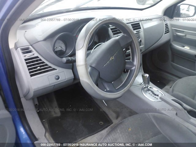 1C3LC46KX7N513827 - 2007 CHRYSLER SEBRING BLUE photo 5