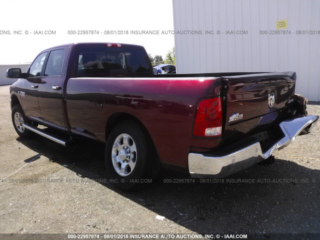 3C6UR5JL9HG559431 - 2017 RAM 2500 SLT RED photo 3