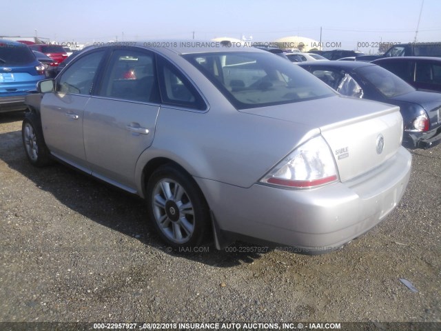 1MEHM42WX8G611879 - 2008 MERCURY SABLE PREMIER SILVER photo 3