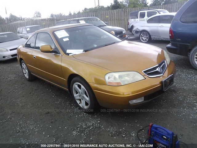 19UYA42631A000256 - 2001 ACURA 3.2CL TYPE-S ORANGE photo 1