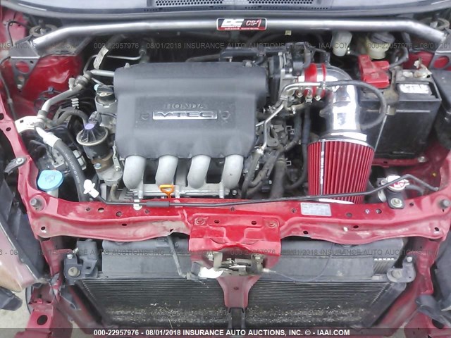 JHMGD37677S062006 - 2007 HONDA FIT S 红色 照片 10