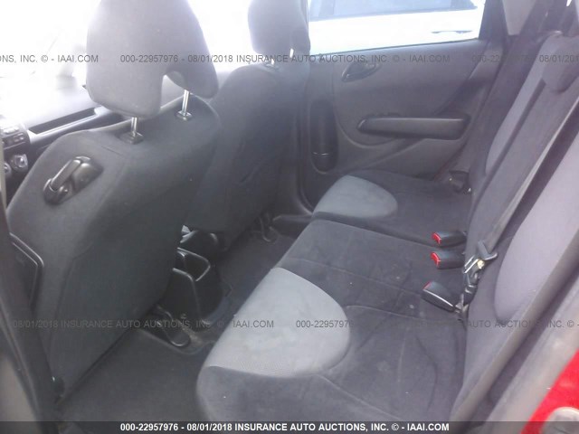 JHMGD37677S062006 - 2007 HONDA FIT S 红色 照片 8