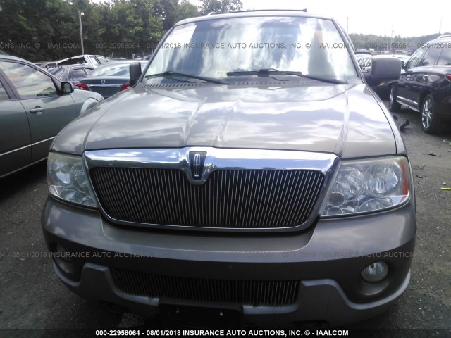 5LMFU28R33LJ19962 - 2003 LINCOLN NAVIGATOR BEIGE photo 6
