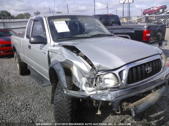 5TESM92NX3Z157517 - 2003 TOYOTA TACOMA XTRACAB PRERUNNER ვერცხლისფერი ფოტო 1
