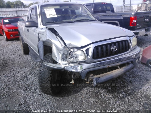 5TESM92NX3Z157517 - 2003 TOYOTA TACOMA XTRACAB PRERUNNER ვერცხლისფერი ფოტო 6