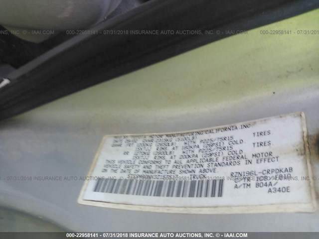 5TESM92NX3Z157517 - 2003 TOYOTA TACOMA XTRACAB PRERUNNER ვერცხლისფერი ფოტო 9