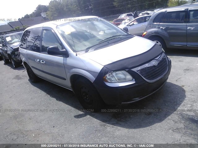 1C4GJ45343B213631 - 2003 CHRYSLER VOYAGER LX SILVER photo 1