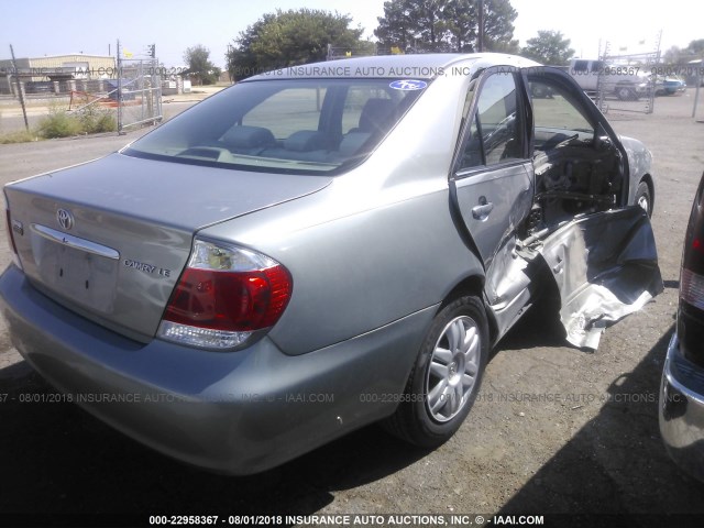 4T1BE32K95U953165 - 2005 TOYOTA CAMRY LE/XLE/SE Boz foto 4