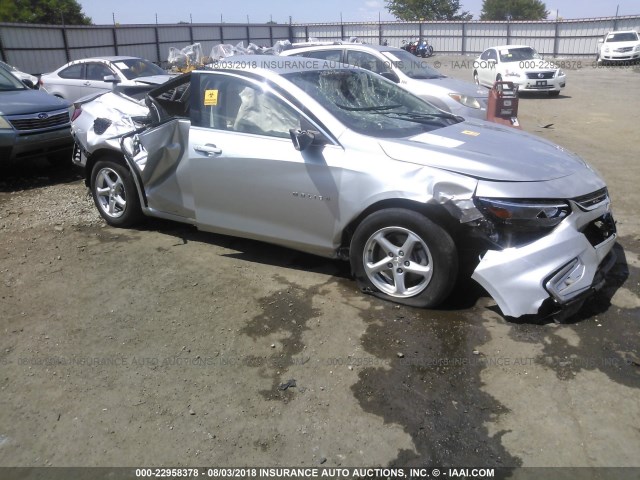 1G1ZB5ST9GF264534 - 2016 CHEVROLET MALIBU LS ვერცხლისფერი ფოტო 1