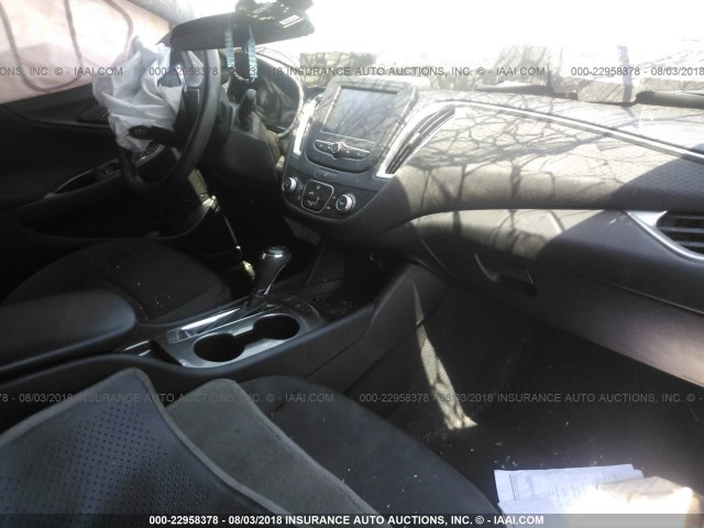 1G1ZB5ST9GF264534 - 2016 CHEVROLET MALIBU LS ვერცხლისფერი ფოტო 5