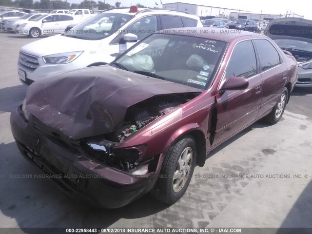 JT2BF28K8X0203326 - 1999 TOYOTA CAMRY LE/XLE MAROON photo 2