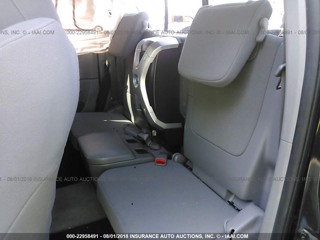 5TEUU4EN0AZ692876 - 2010 TOYOTA TACOMA ACCESS CAB Սև լուսանկար 8