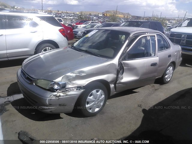 1NXBR12EXWZ008066 - 1998 TOYOTA COROLLA VE/CE/LE 金色 照片 2