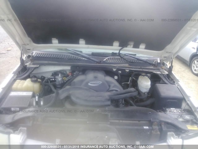 3GYFK66N54G242594 - 2004 CADILLAC ESCALADE ESV CREAM photo 10