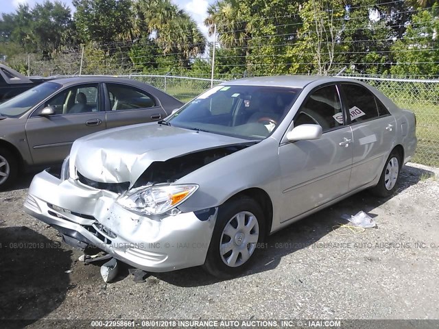 4T1BE32KX4U926250 - 2004 TOYOTA CAMRY LE/XLE/SE Gümüş foto 2