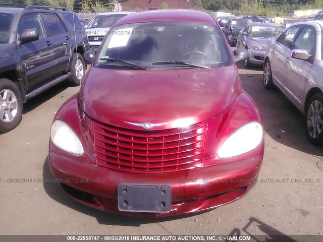 3C4FY58B05T576851 - 2005 CHRYSLER PT CRUISER TOURING RED photo 6