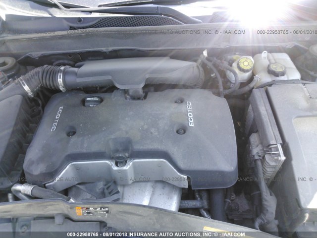 1G11H5SL1EF282163 - 2014 CHEVROLET MALIBU LTZ 蓝色 照片 10