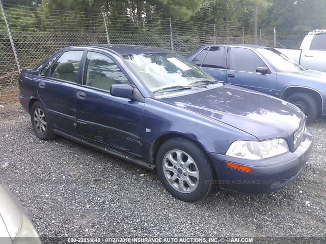 YV1VS29501F758309 - 2001 VOLVO S40 1.9T BLUE photo 1