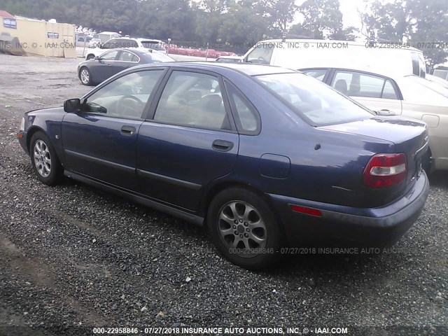 YV1VS29501F758309 - 2001 VOLVO S40 1.9T BLUE photo 3