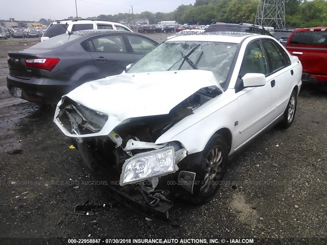 YV1VS27594F032312 - 2004 VOLVO S40 1.9T WHITE photo 2