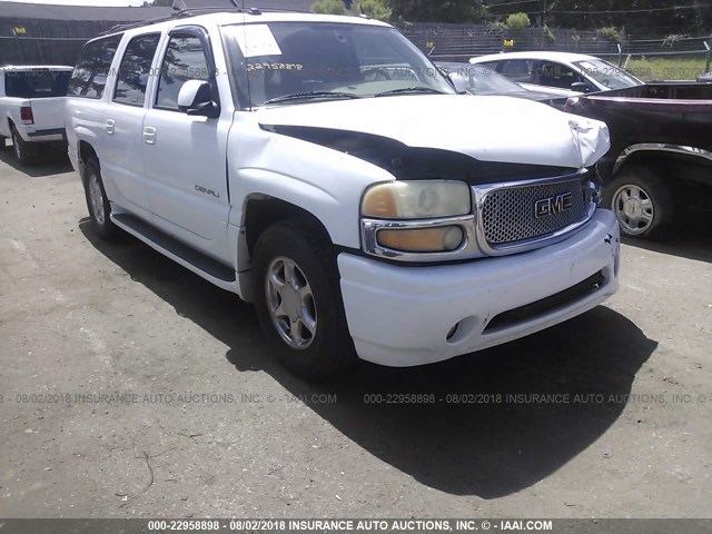 1GKFK66UX4J120216 - 2004 GMC YUKON XL DENALI WHITE photo 1