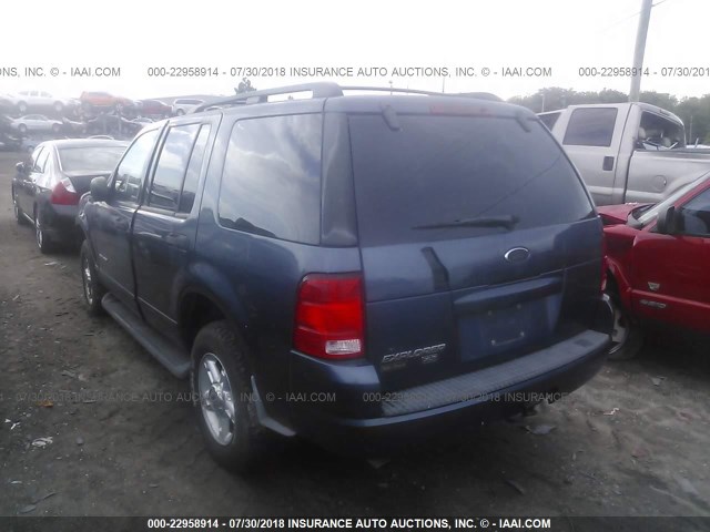1FMZU63K94UC18332 - 2004 FORD EXPLORER XLT/XLT SPORT/NBX 蓝色 照片 3